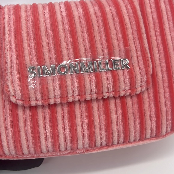 Simon Miller MINI RETRO BAG IN POWDER PINK MULTI - Picture 3 of 16